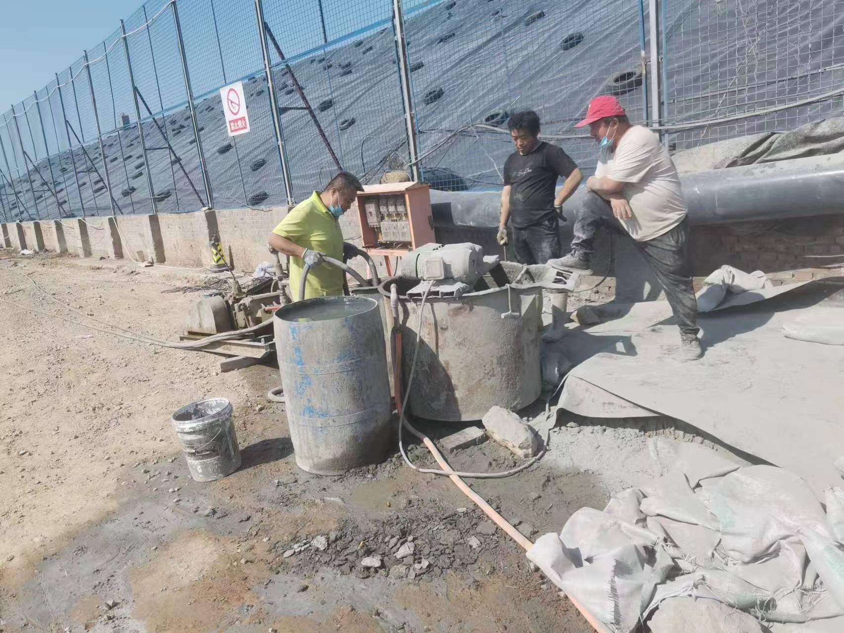 孟村袖阀管注浆